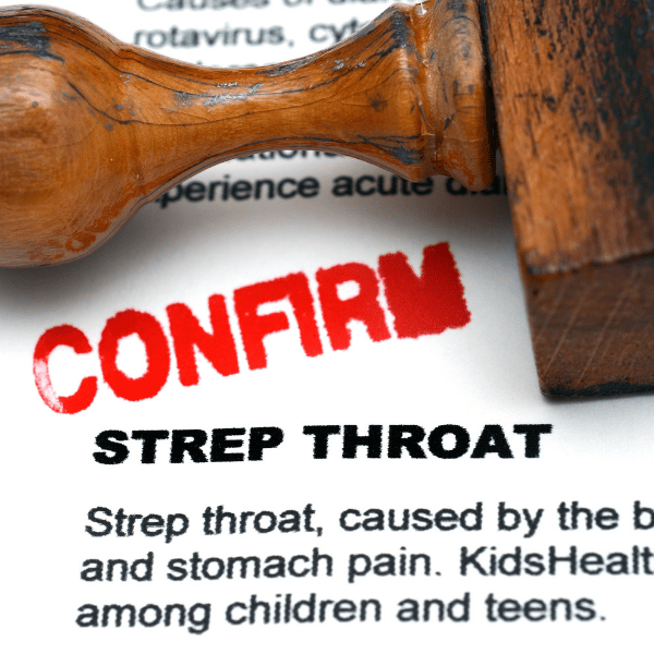 Strep Throat Bacterial Infection